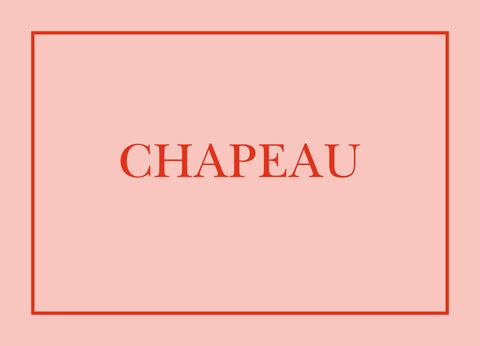 E-Card | Chapeau