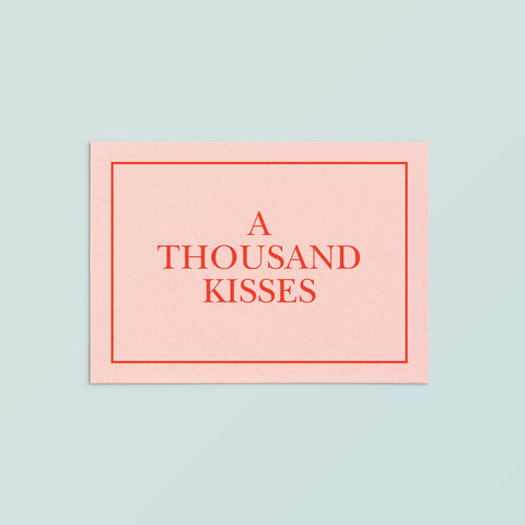 Casual Card  | A Thousand Kisses