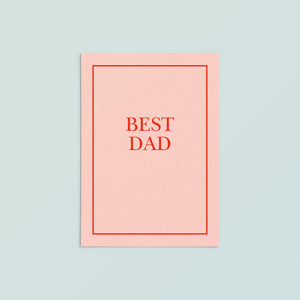 Casual Card  | Best Dad