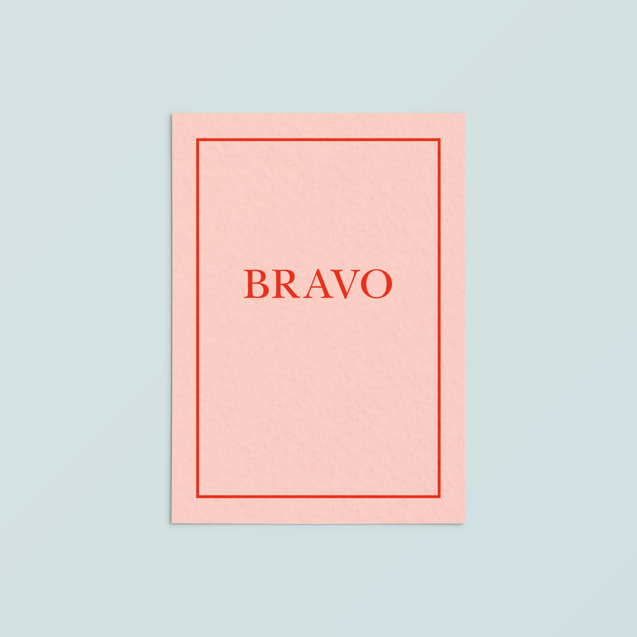 Casual Card  | Bravo