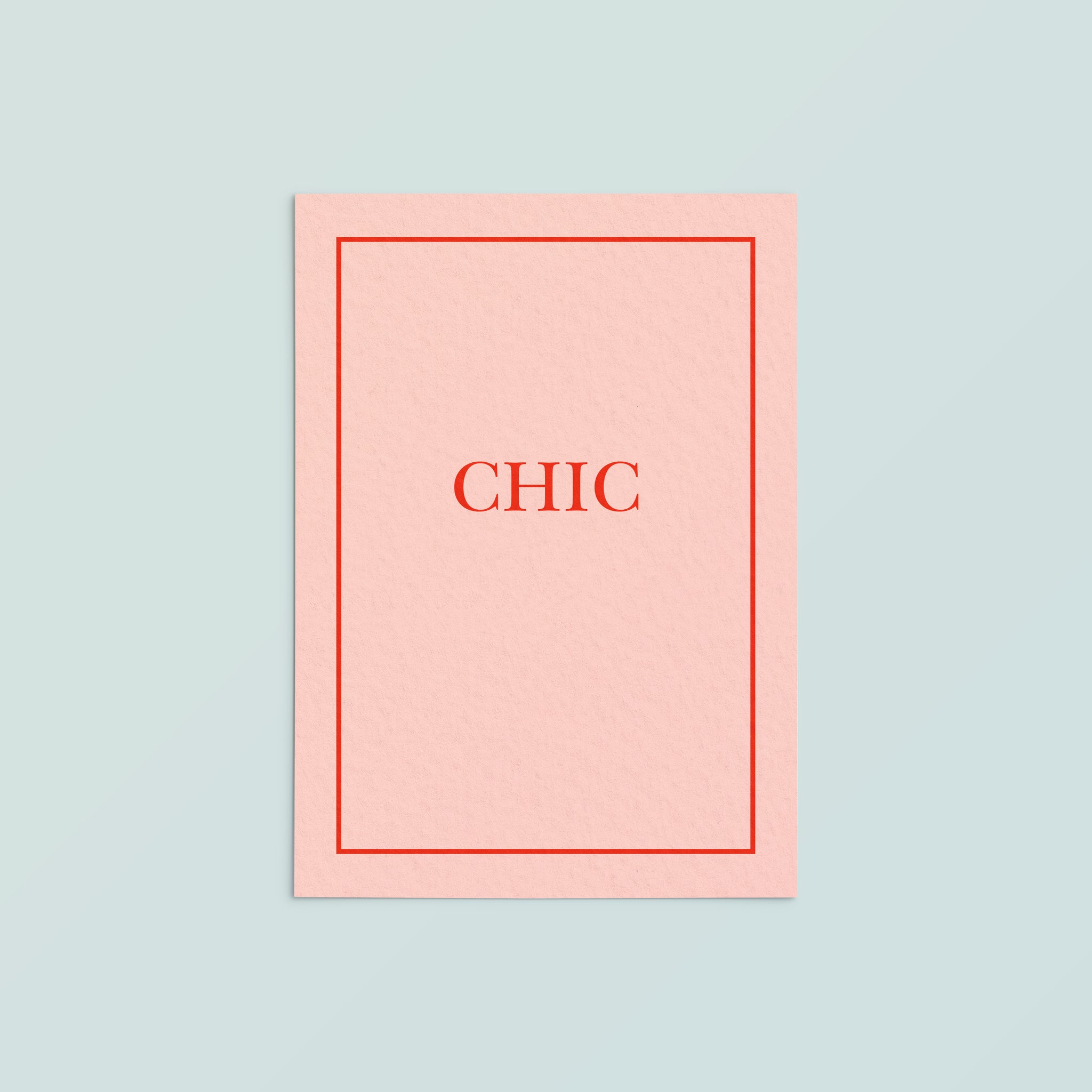 Casual Card  | Chic