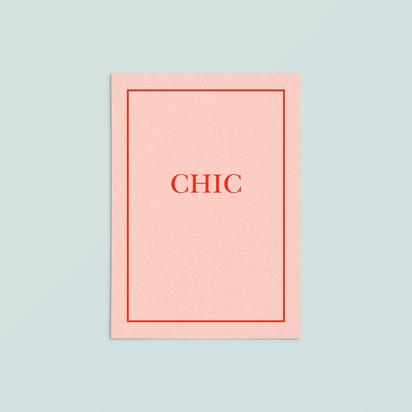 Casual Card  | Chic