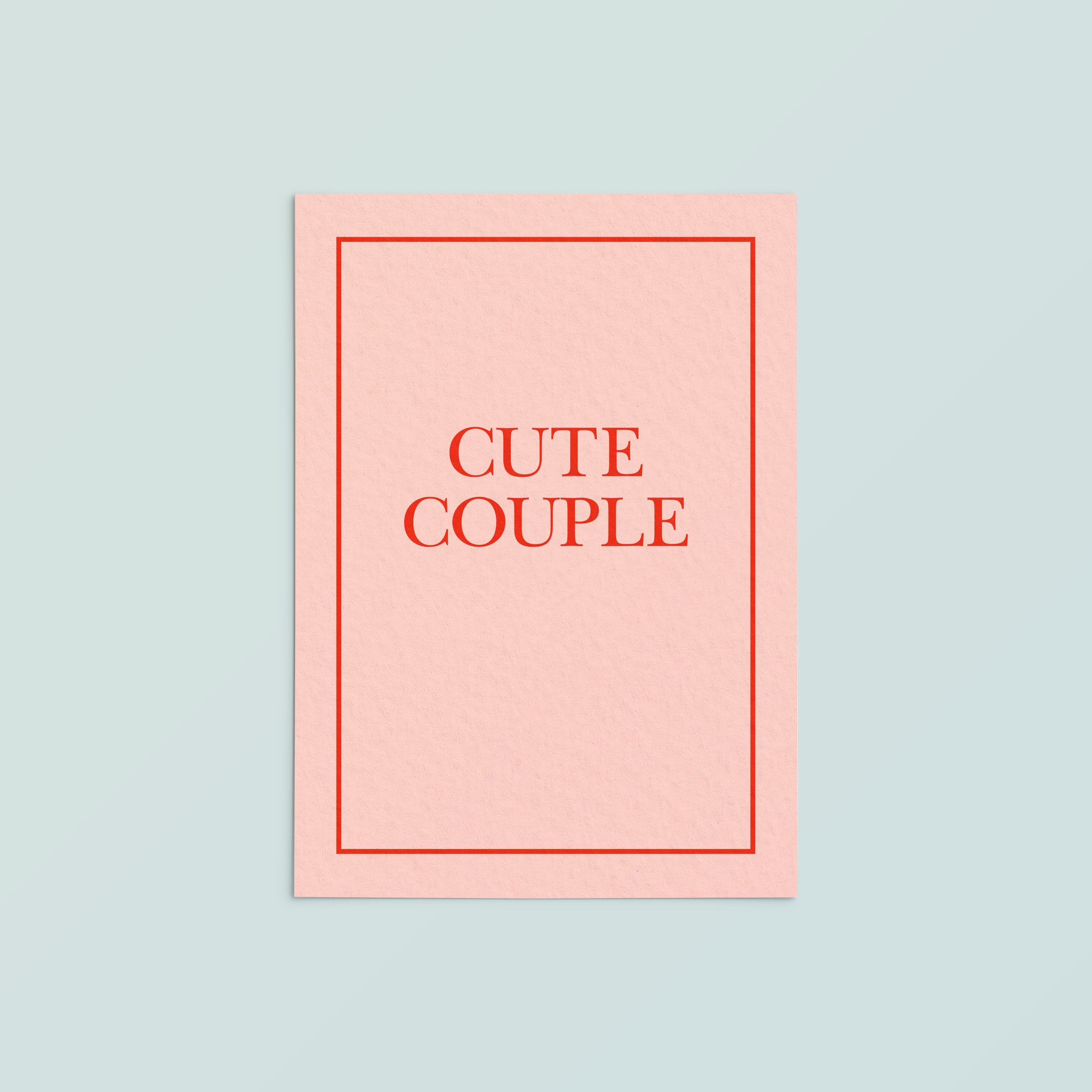 Casual Card  | Cute Couple