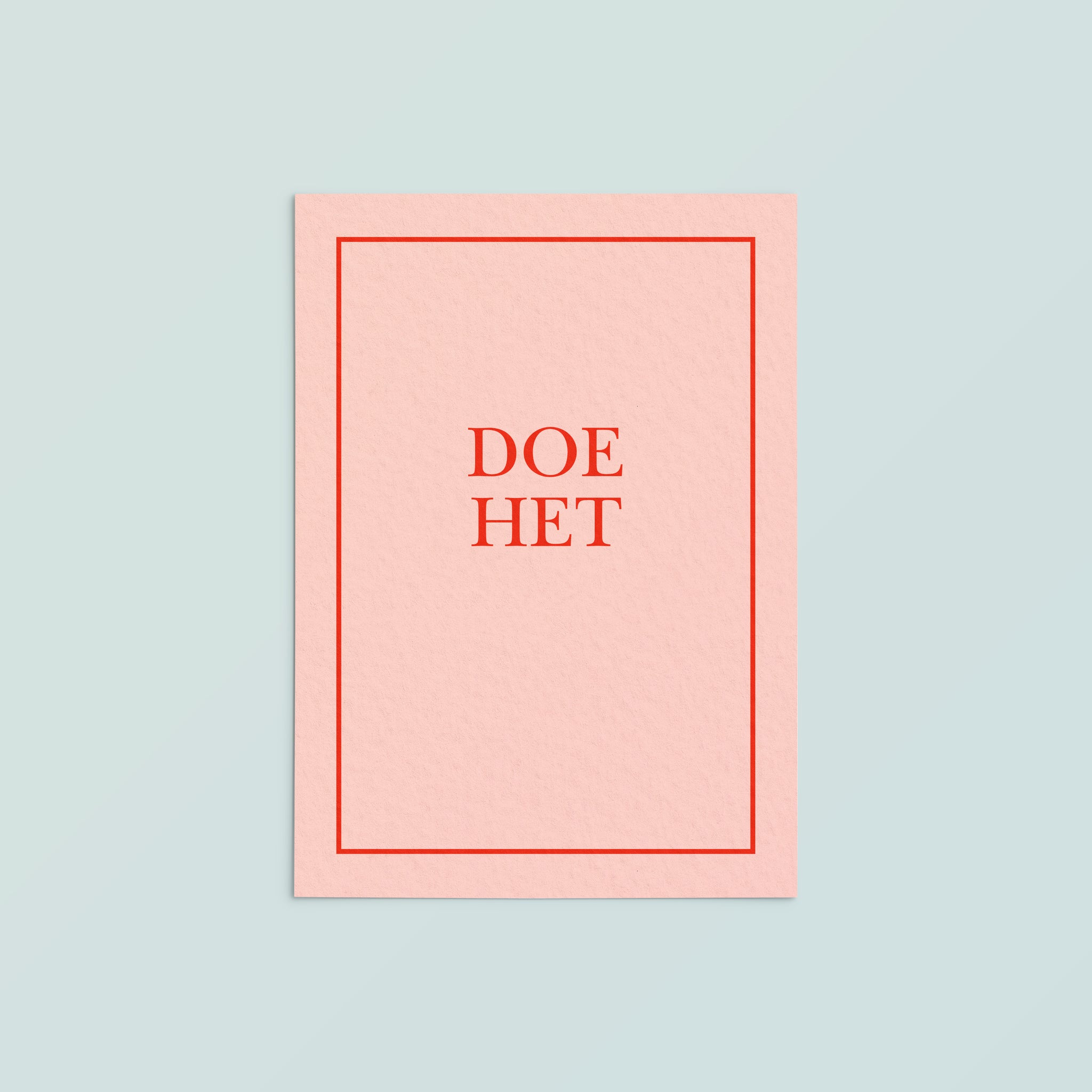 Casual Card  | Doe Het