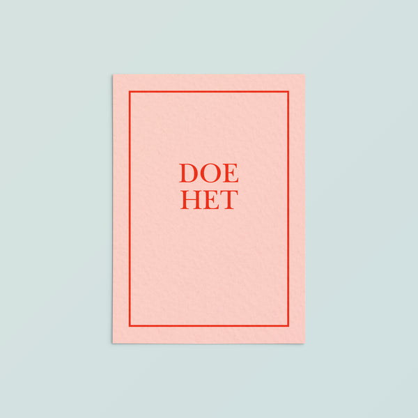 Casual Card  | Doe Het