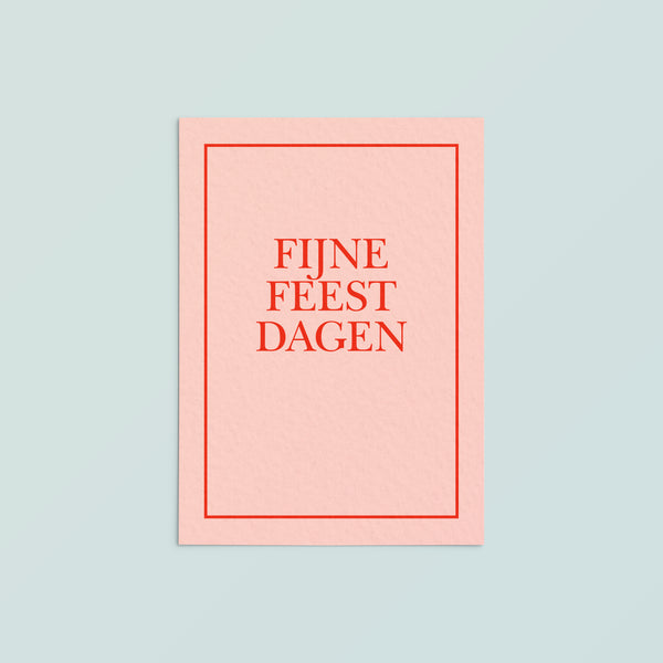 Casual Card  | Fijne Feest Dagen