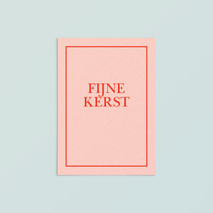 Casual Card  | Fijne Kerst