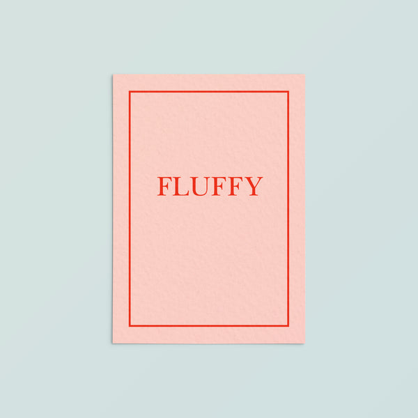 Casual Card  | Fluffy