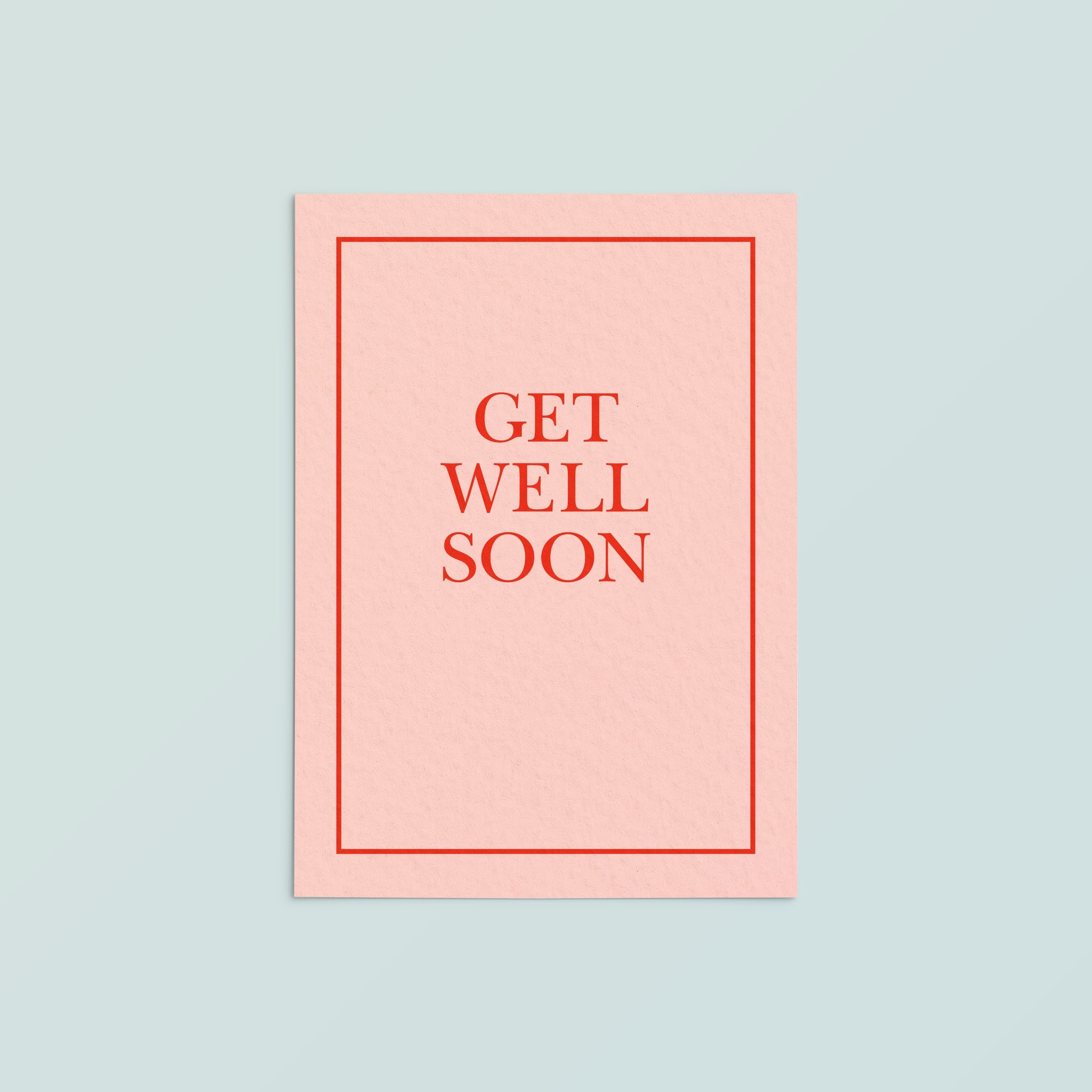 Casual Card  | Get Well Soon