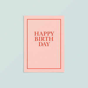 Casual Card  | Happy Birthday