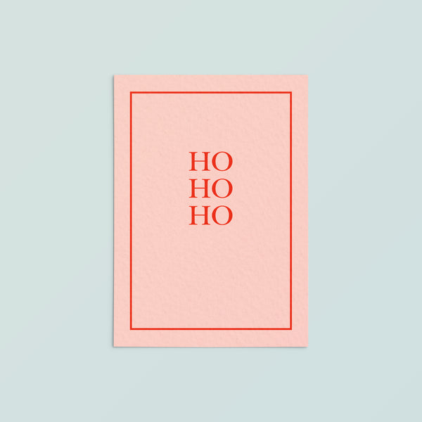 Casual Card  | Ho Ho Ho