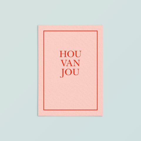 Casual Card  | Hou Van Jou