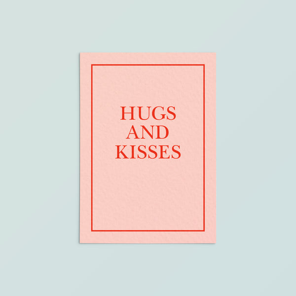 Casual Card  | Hugs and Kisses