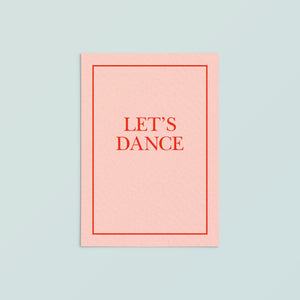 Casual Card  | Let's Dance