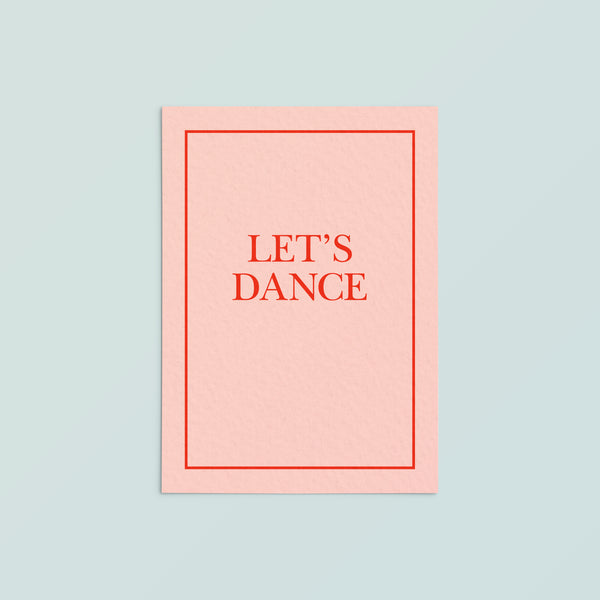 Casual Card  | Let's Dance