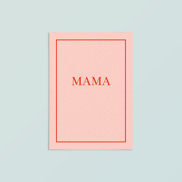 Casual Card  | Mama