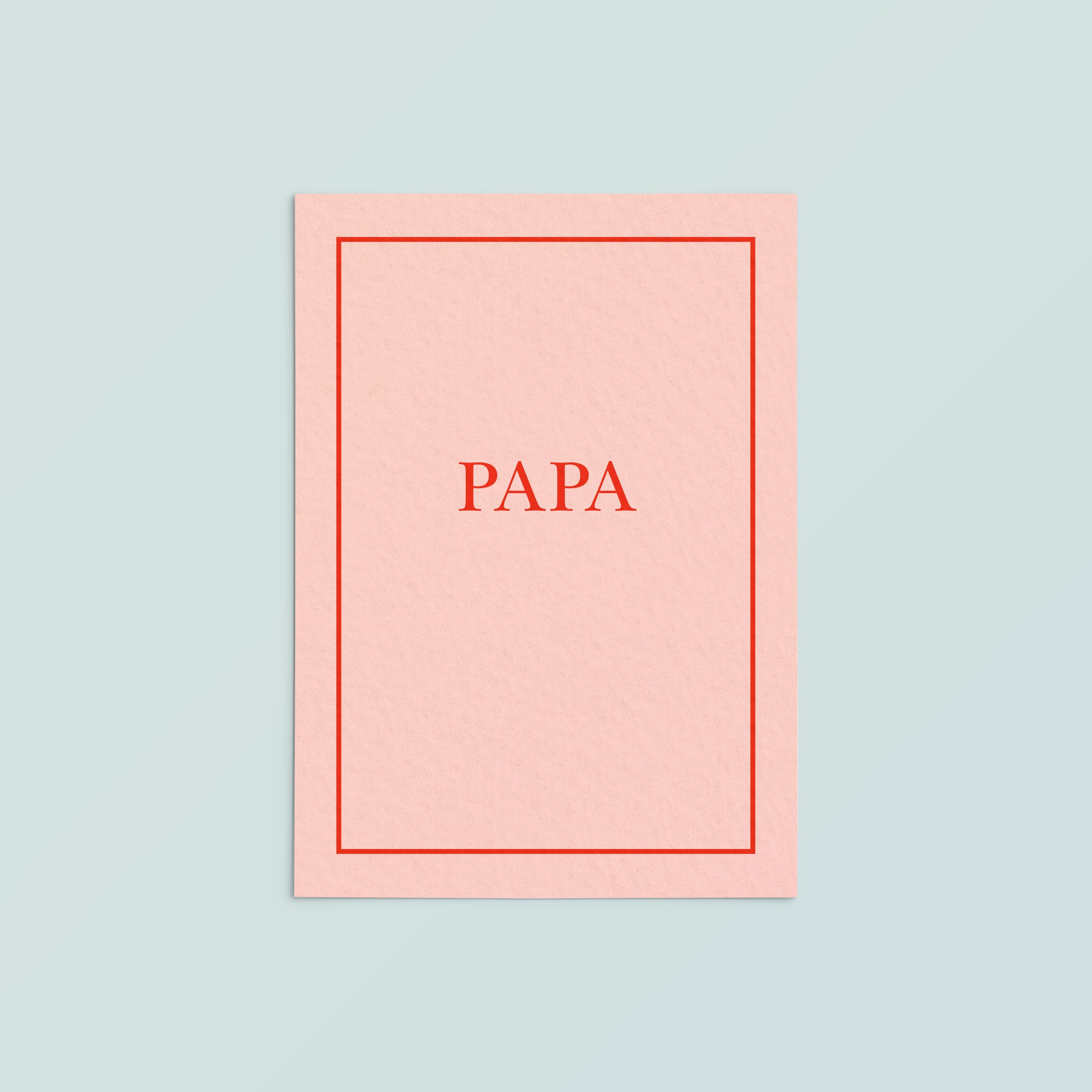 Casual Card  | Papa