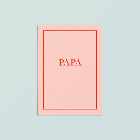 Casual Card  | Papa