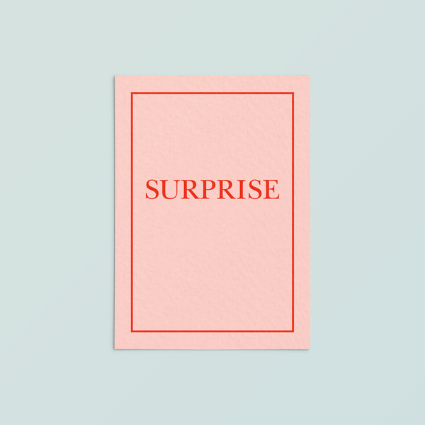 Casual Card  | Surprise