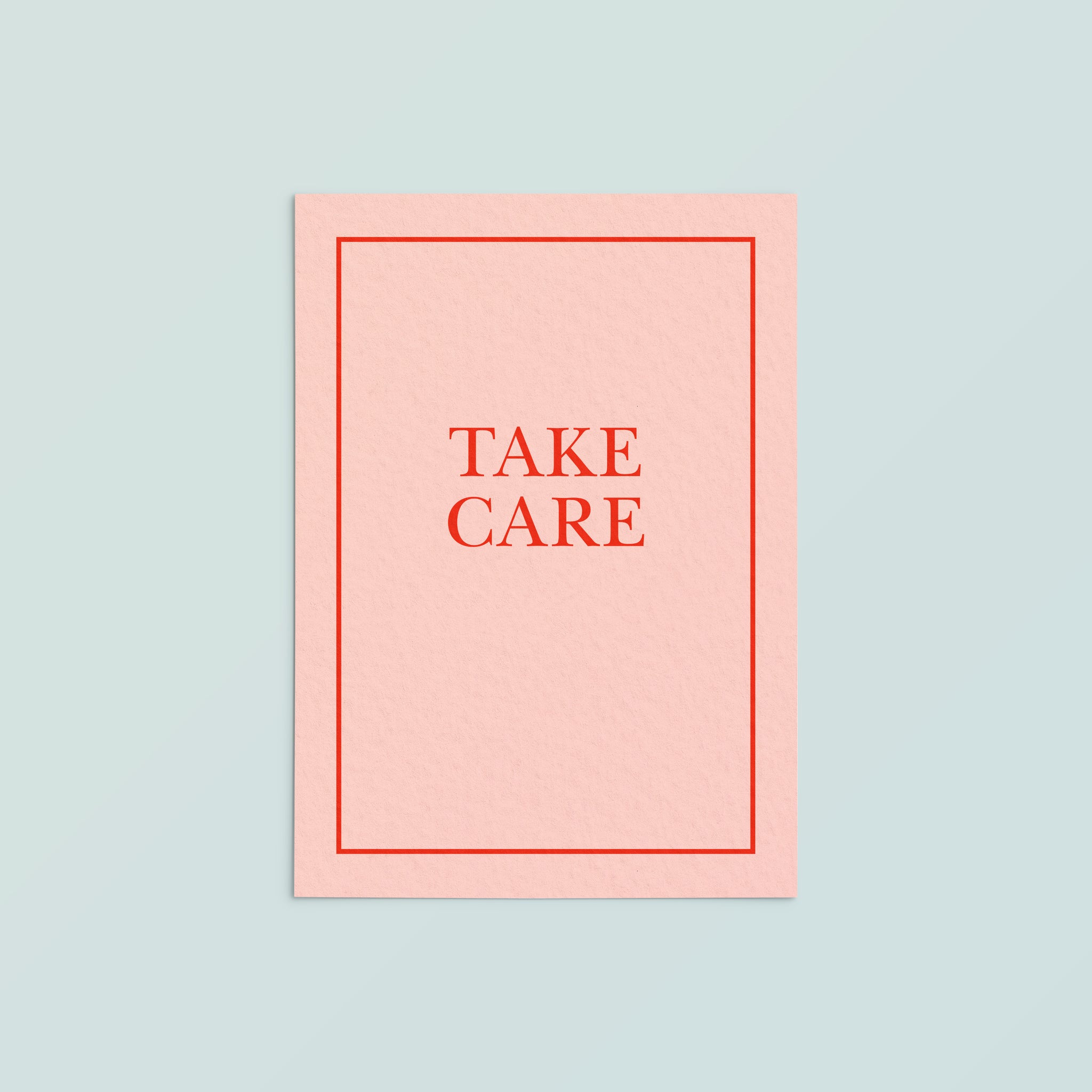 Casual Card  | Take Care