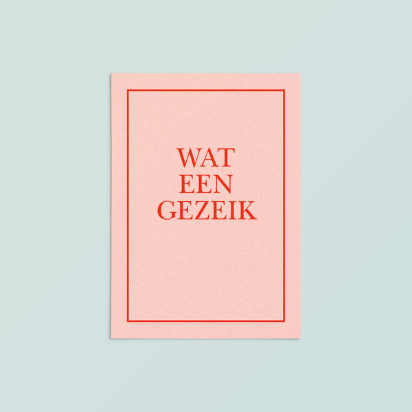 Casual Card  | Wat een Gezeik