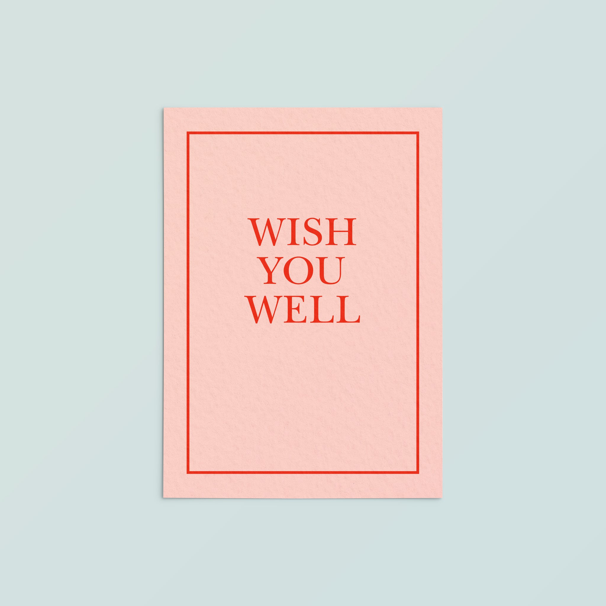 Casual Card  | Wish You Well