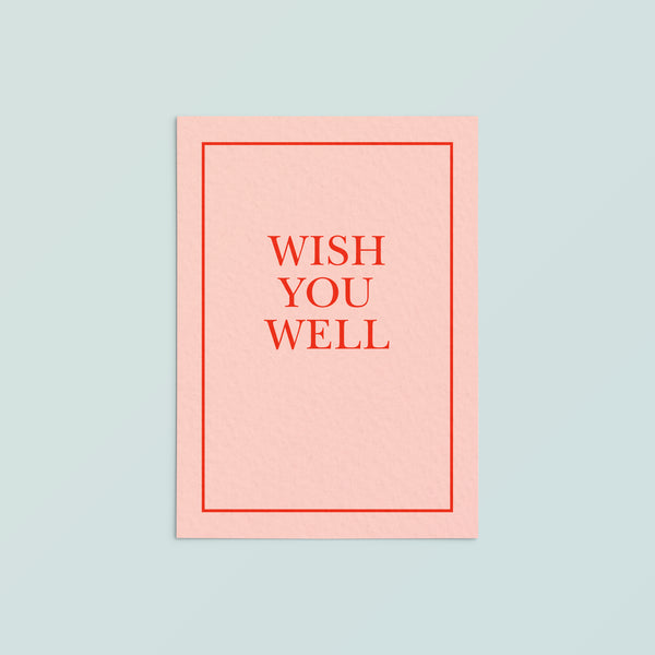 Casual Card  | Wish You Well