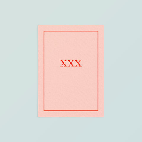 Casual Card  | XXX