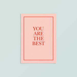 Casual Card  | You Are The Best