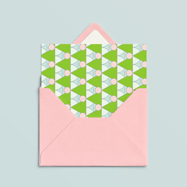 Folded Card | Angels Green