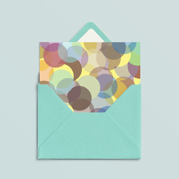 Folded Card | Large Confetti Dust