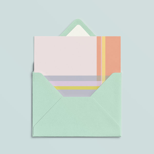 Folded Card | Handkerchief Beach Shells