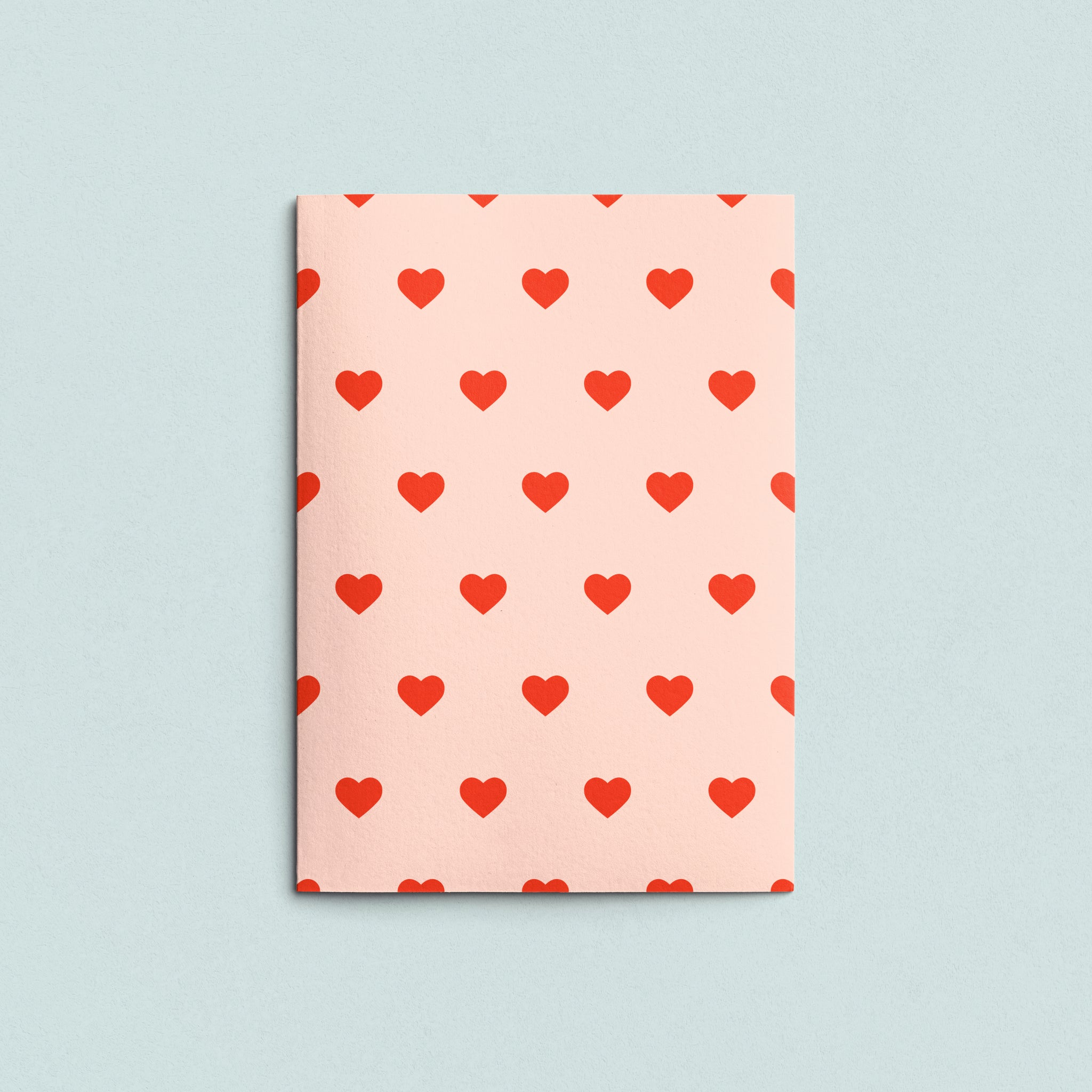 Folded Card | Hearts Nude