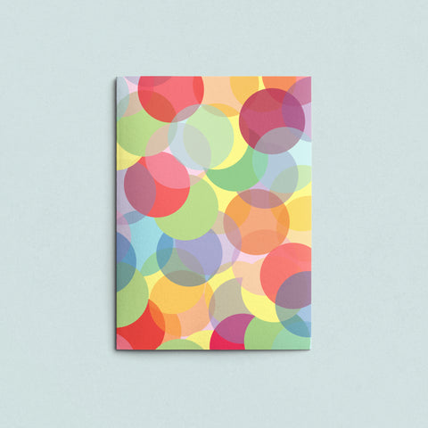 Folded Card | Large Confetti Popping