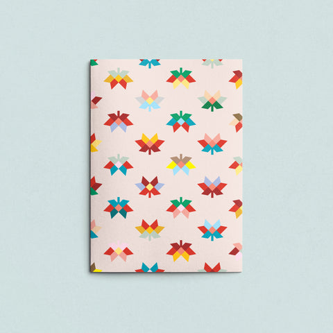 Folded Card | Patch Leaves Rose